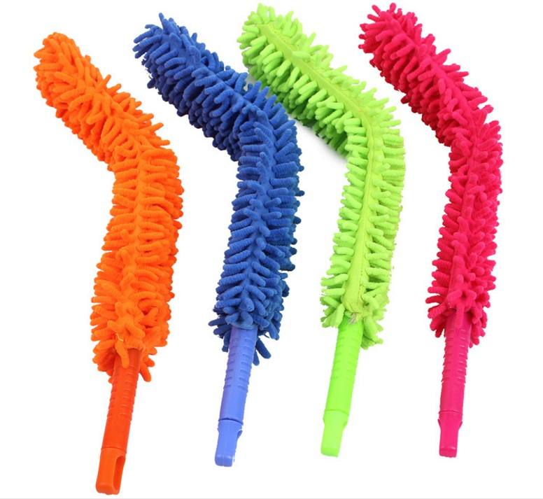 Flexible Microfiber Duster with 3.9-ft Telescopic Handle