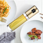 Oil Sprayer Transparent Glass Spray Bottle