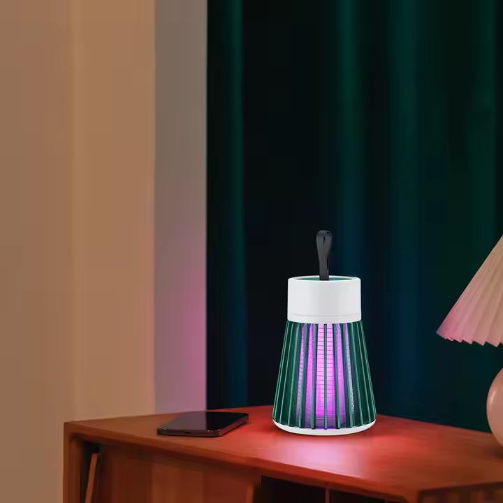 Portable USB Rechargeable Mosquito Killer Lamp – Indoor/Outdoor Bug Zapper