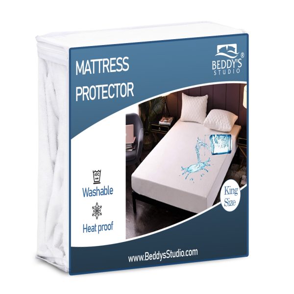 100% Waterproof Mattress Protector Cover Is Made Of Polish Fabric