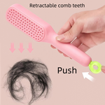 Easy Clean Hair Brush Self Cleaning Hair Brush for Women