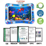 Tummy Time Infant Mat Baby Water