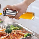 Oil Sprayer Transparent Glass Spray Bottle