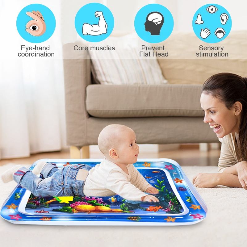 Tummy Time Infant Mat Baby Water