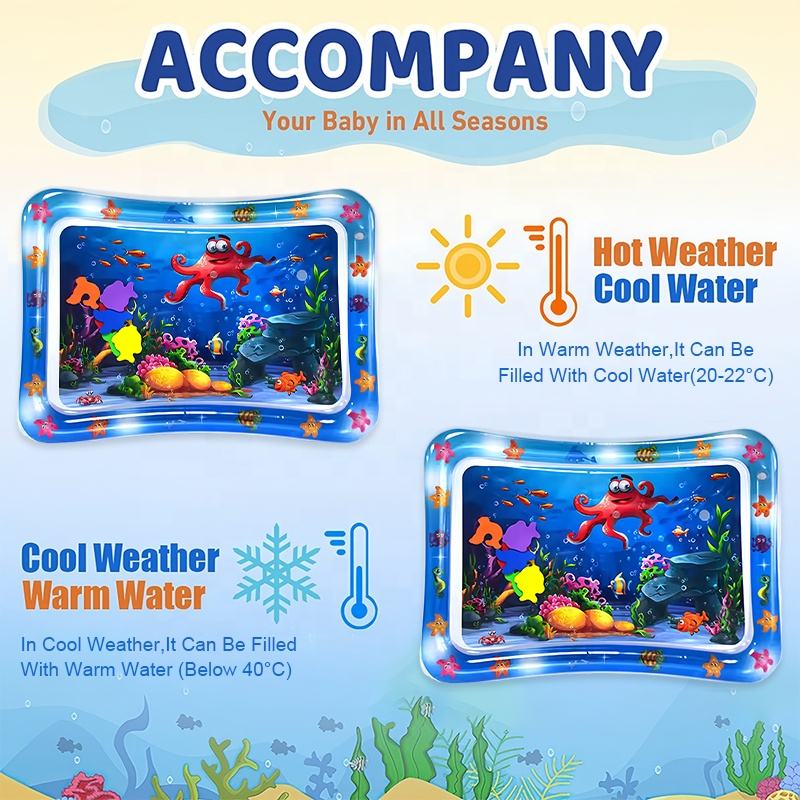 Tummy Time Infant Mat Baby Water