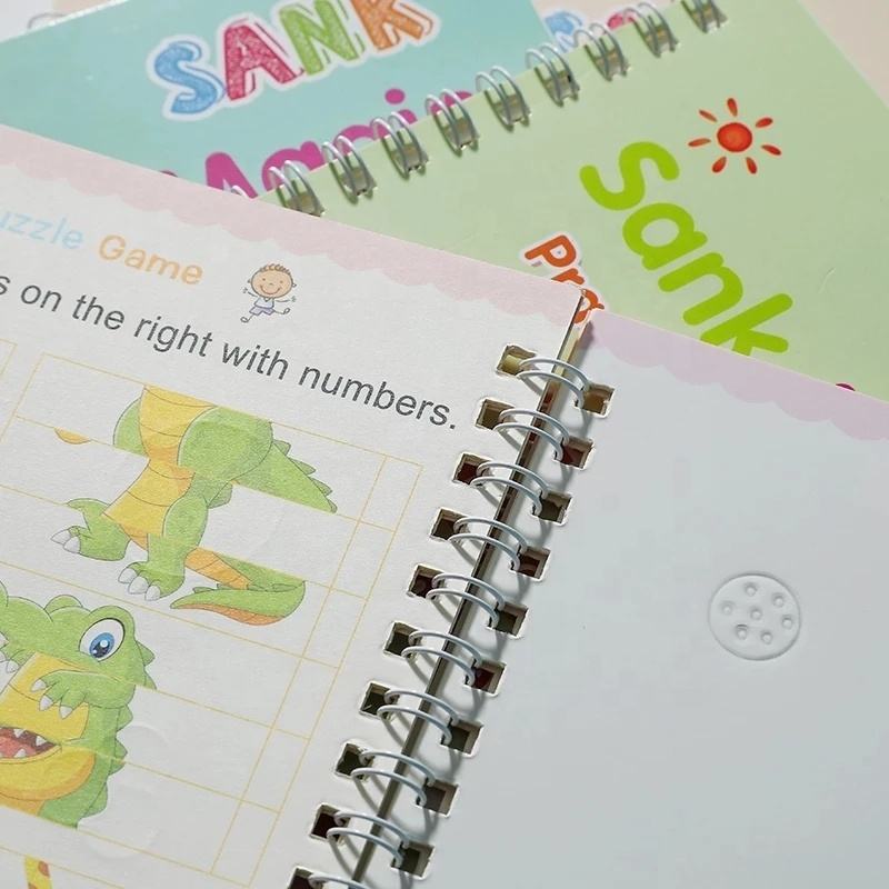 4pcs Sank Magic Books Set