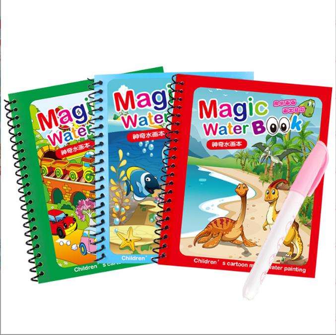 Water Magic + Sank Books Bundle – Kids’ Reusable Learning Fun