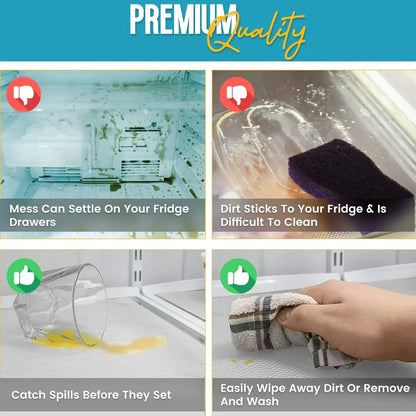 Fridge Organizer Mats – Pack of 4