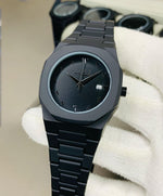 Sabr Aura – Full Black Arabic Dial Watch | Elegant Minimalist Timepiece